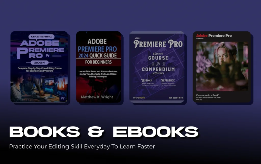 learn adobe premiere pro - books- framestofortune