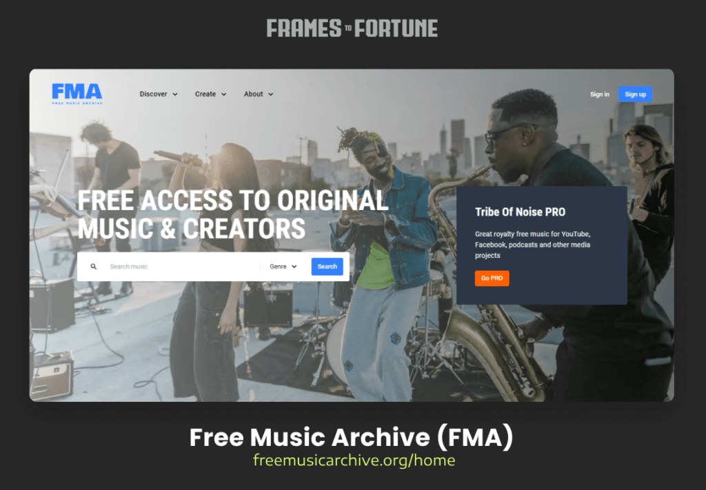 free music Archive  - Royalty free music