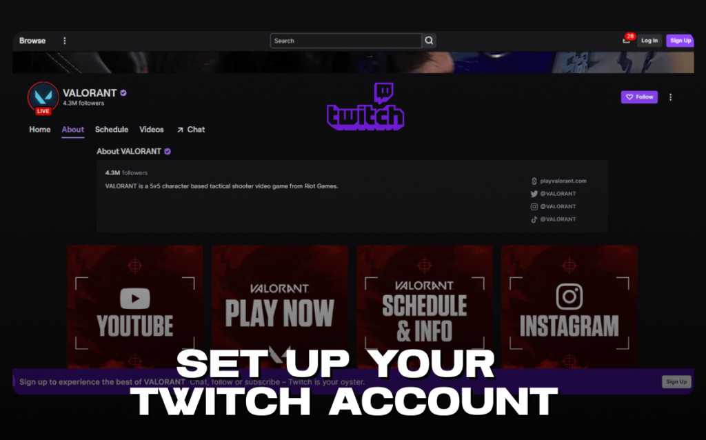 Set Up Your Twitch Account Framestofortune.com - A Complete Guide To Streaming On Twitch for Beginners - Post & Production