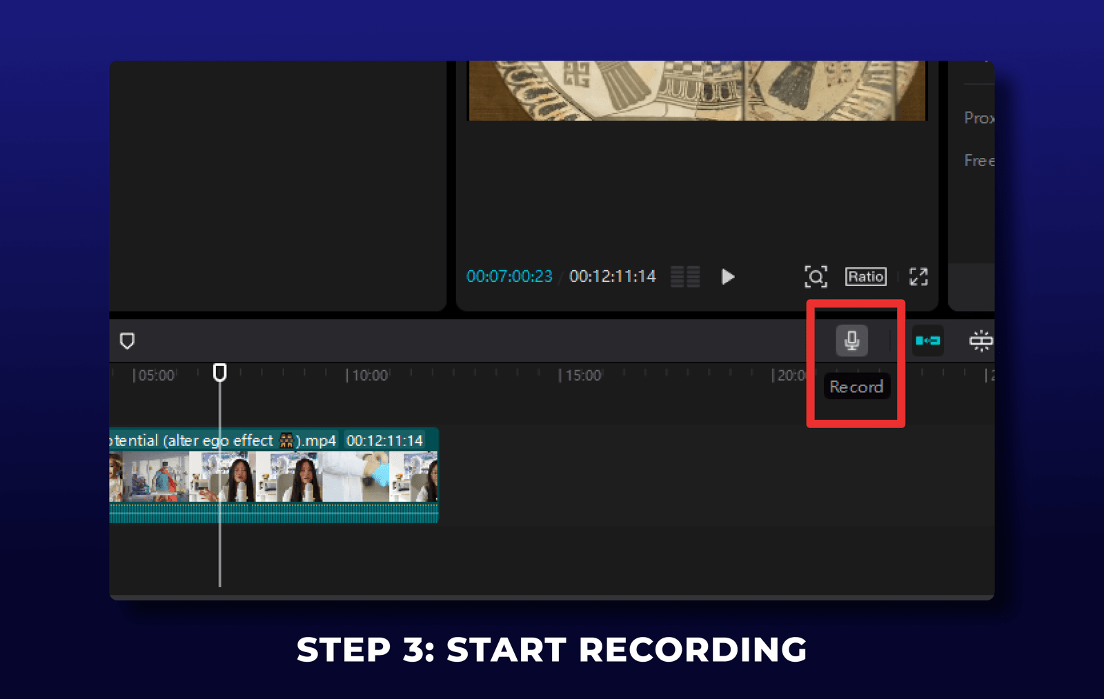 record - How to Add Voice Over To CapCut: In-Depth Guide - Post & Production