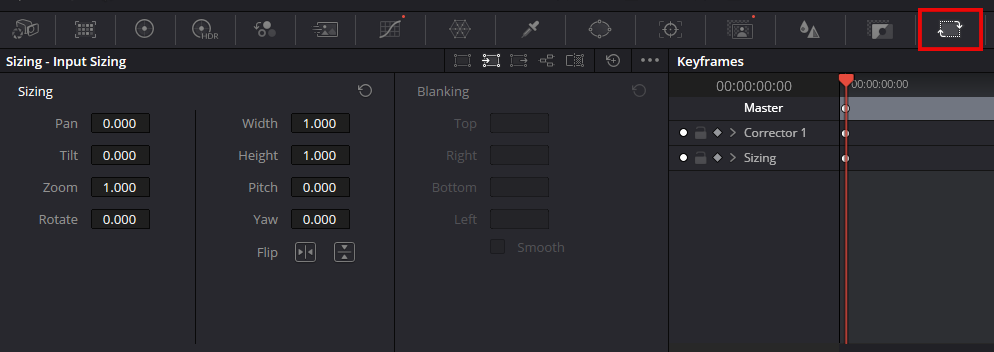 sizing - Complete Guide to the Color Tab in DaVinci Resolve 19 - Video Editing