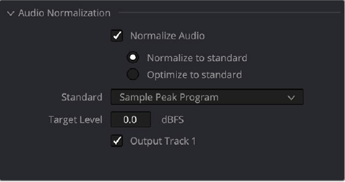 davinci resolve 19 normalize audio features 