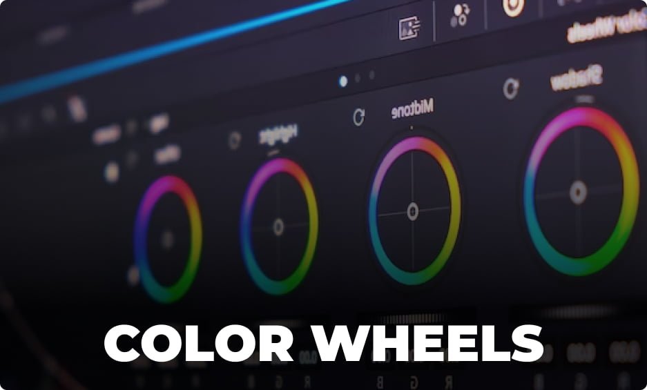 color wheels - 9 Essential Color Grading Techniques for Beginners - Video Editing